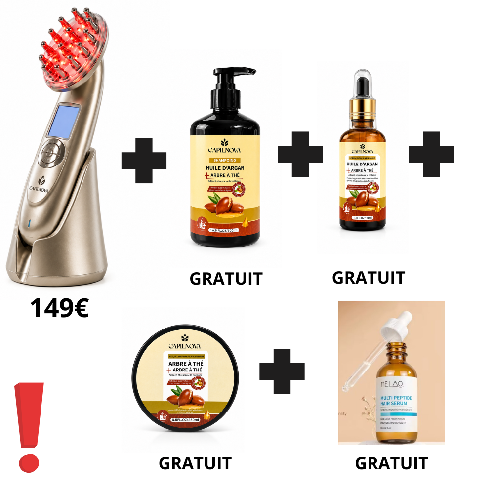 Stoppez la chute de vos cheveux — sans médicaments, sans clinique