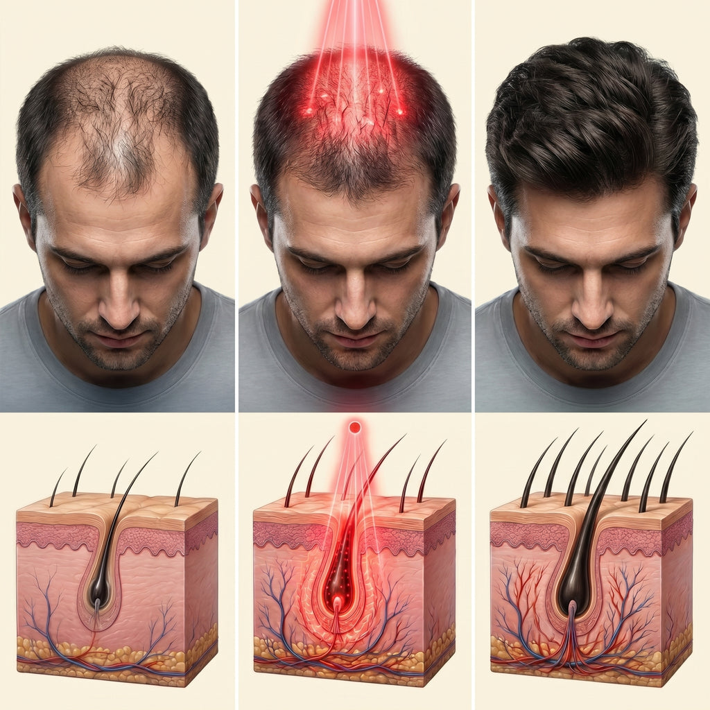 Stoppez la chute de vos cheveux — sans médicaments, sans clinique